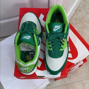 Nike Air Max 90 St Patrick's Day 2021  Green/White/Gold